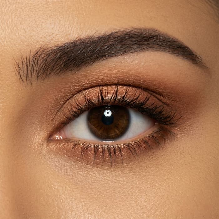 Close up, high Dubai lady single eye without color contact lens.efination macro photo of Dubai Lady single eye without color contact lens.